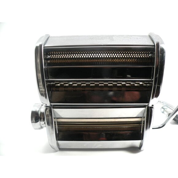 Marcato Atlas 150 Pasta Maker With Adjustable Settings & Clamp - Made In Italy - Picture 4 of 13